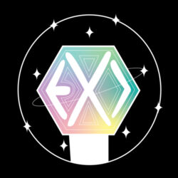 EXO Lightstick ~ Eribong ~ Pharynx Tote Bag Design