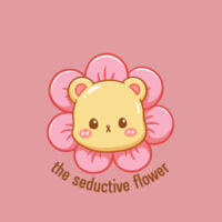 The Seductive Flower Tee Design