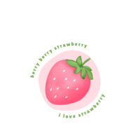 Strawberry-berry Tee Design