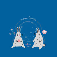 Moon Lovers Tee Design