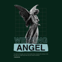 Weeping Angel Tee Design