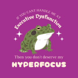Hyperfocus Toad Tote Bag Design