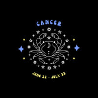 Zodiac Cushion Cover - Cancer Design