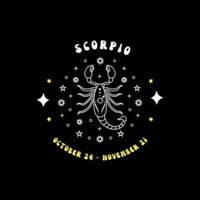 Zodiac Cushion Cover - Scorpio Design