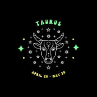 Zodiac Cushion Cover - Taurus Design