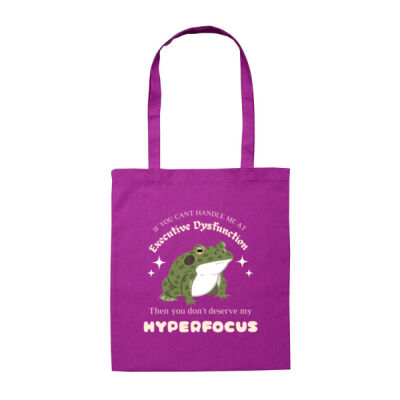 Hyperfocus Toad Tote Bag Thumbnail
